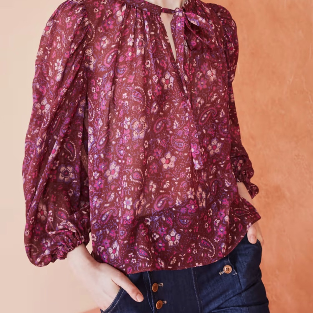 Ulla Johnson silk blouse